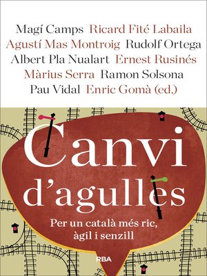 cover image of Canvi d'agulles
